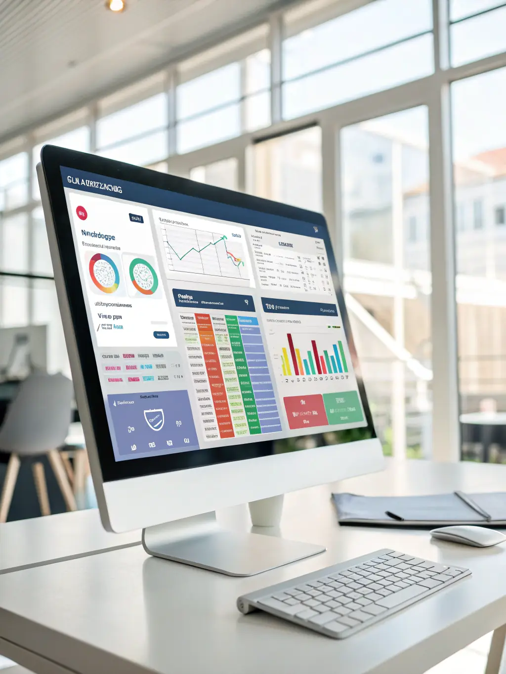 A professional-looking screenshot of Single Point's CRM dashboard, showcasing its user-friendly interface and key features like contact management and sales tracking.